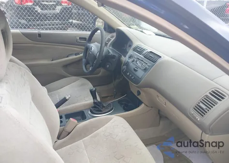 2002 Honda Civic Ex из США, поврежденный, VIN 1HGEM21932L053796